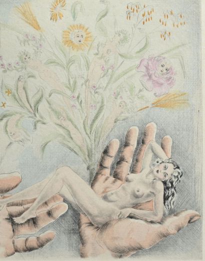 null [SIGROS] OVIDE.
Les Amours.
Paris, Ed. Janick, 1948, in-8 en feuilles sous emboitage.
Illustré...