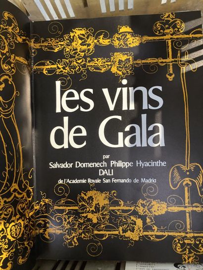 null [OEnologie] Lot de 14 volumes dont Les Vins de Gala (Draeger 1977), L'Art de...