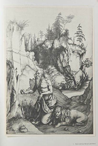 null Joséphin PELADAN.
Albert Dürer graveur.
Paris, Fontemoing, 1914, in-4 relié...
