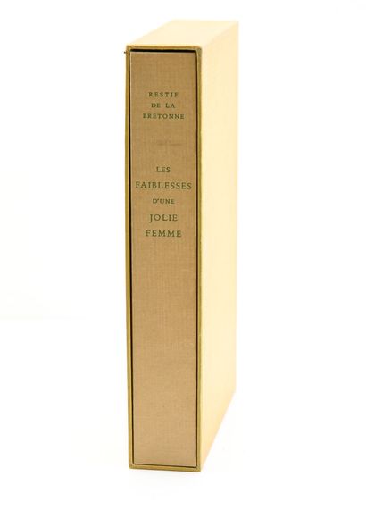 null [SERRES] Lot of 2 volumes:
- Claude TILLIER. Mon Oncle Benjamin.
Angers, 1948,...