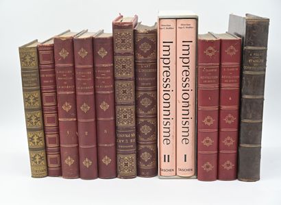 null [Varia] Lot of 12 volumes:
- Impressionist Painting 1860-1920. 2 volumes / The...