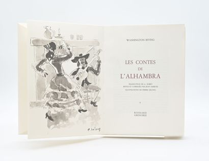 null [Illustrés] Lot de 2 volumes :
- IRVING. Les Contes de l'Alhambra. Illustrations...