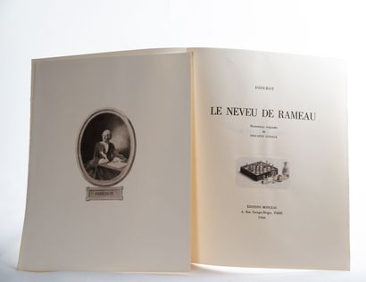 null [Illustrés] Lot de 4 volumes :
- [SAINTE-CROIX] Romain ROLLAND. Colas Breugnon.
Paris,...