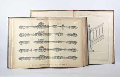 null [Catalogues] Lot de 2 volumes :
- H.L.E. Fontaine, rue Saint-Honoré à Paris....