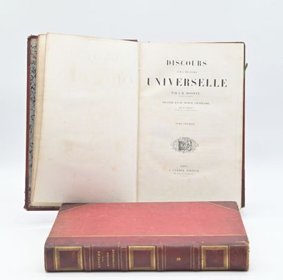 null Jacques Bénigne BOSSUET.
Discours sur l'Histoire Universelle.
Paris, Curmer,...