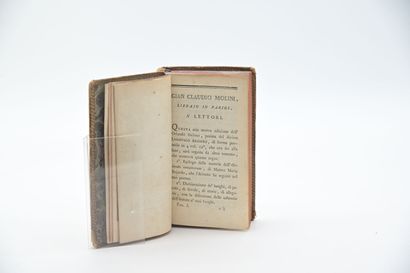 null ARIOSTE. Orlando Furioso.
Paris, 1788, 5 volumes in-12 reliés pleine basane...