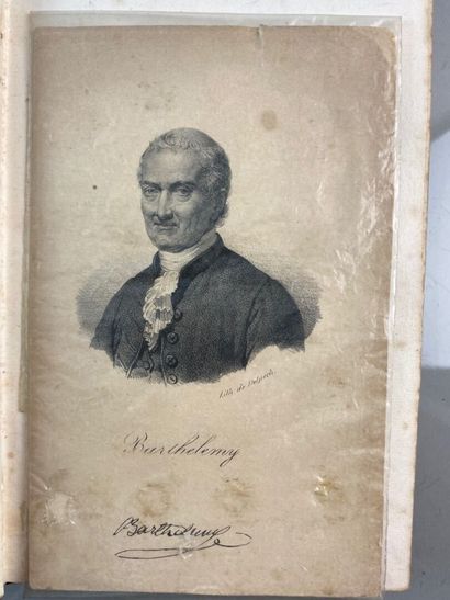 null Jean-Jacques BARTHELEMY.
Voyage du Jeune Anacharsis en Grèce. Nouvelle édition.
Paris,...