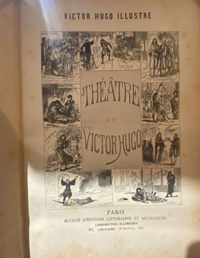 null Victor HUGO.
Complete works. New Illustrated Edition.
Paris, Ollendorff, sd...