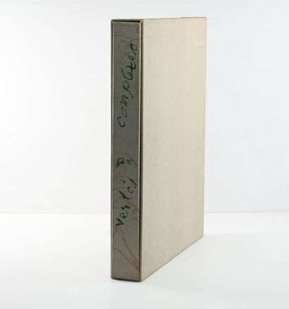 null [VERTES] Pierre MAC ORLAN.
Complexes.
Monte-Carlo, Sauret, 1948, in-4 en feuilles,...