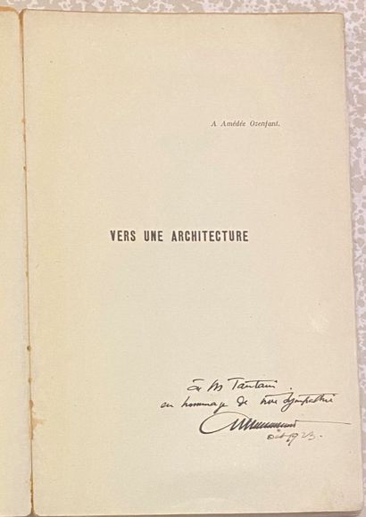 null LE CORBUSIER-SAUGNIER.
Charles-Edouard Jeanneret-Gris, dit Le Corbusier, architecte,...