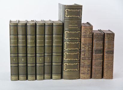 [Géographie] Lot de 4 titres en 10 volumes...