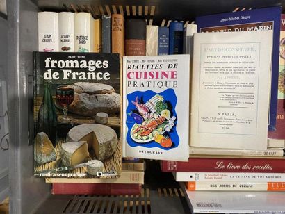 null [Gastronomie] Lot de plus de 90 livres modernes de gastronomie