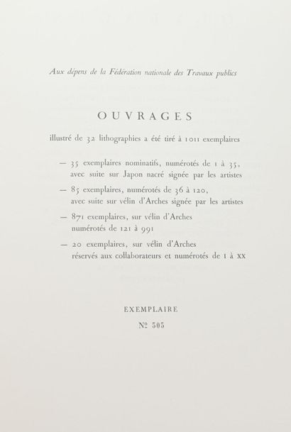 null [Collectif]
Ouvrages. Le métier de bâtisseur. La génèse des travaux publics....