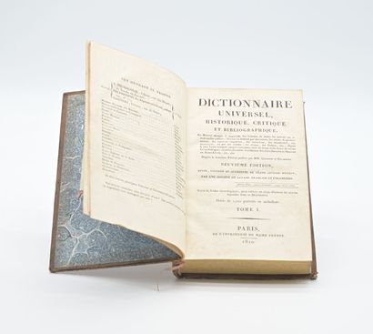 null [Collectif]
Dictionnaire Universel, Historique, Critique et Bibliographique...