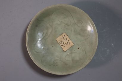 null CHINA? SONG Dynasty (960 - 1279)
Set of five celadon glazed stoneware bowls:
-...