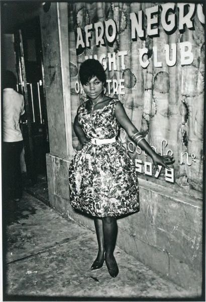 Jean Depara Afro Negro night club 50 x 60 cm
