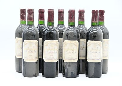 9 bouteilles MADIRAN Château d'Aydie 199...