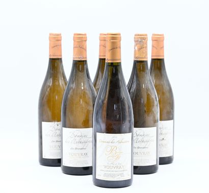 6 bouteilles VOUVRAY Domaine Des Aubuisieres...