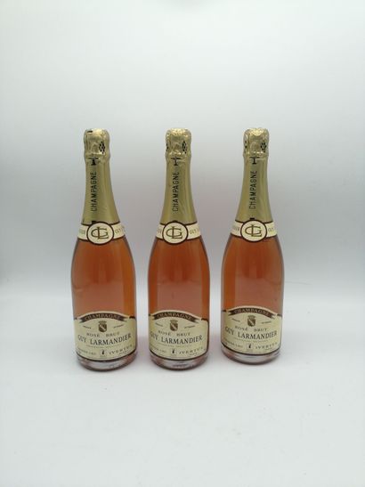 3 bouteilles CHAMPAGNE 