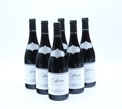 null 6 bottles COSTIÈRES DE NÎMES "collection Bio", Michel Chapoutier 2020