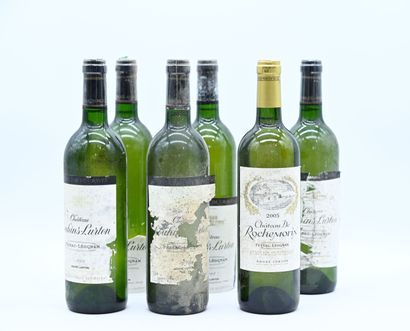 5 bouteilles CH. COUHINS-LURTON, Pessac-Léognan...