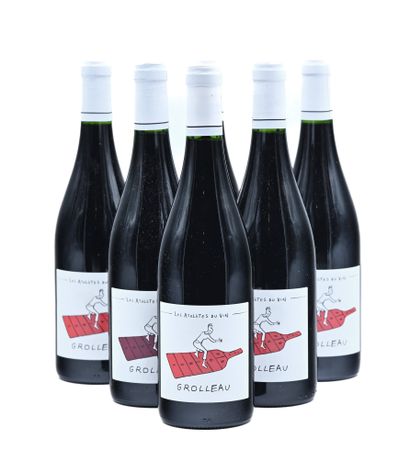 null 6 bouteilles VDF "Grolleau", Les Athlètes du Vin 2020