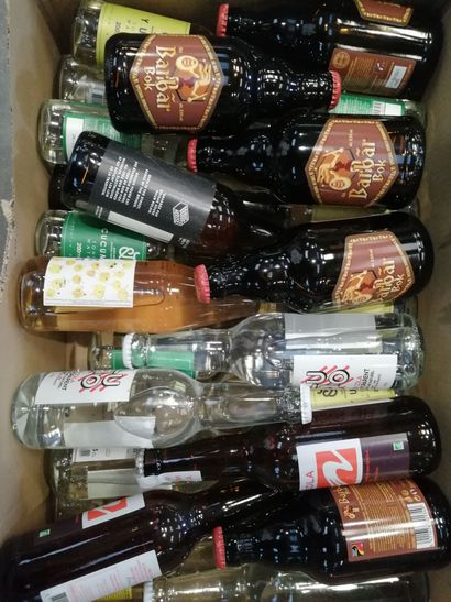 null PALETTE de BIERES avec et sans alcool comprenant environ 180 bouteilles de Montmorillon,...