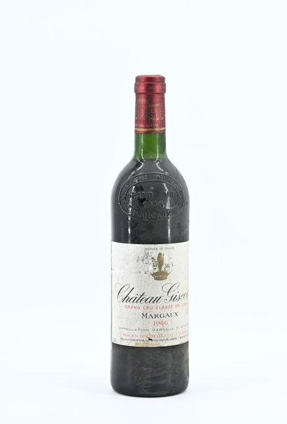 null 1 bt Château Giscours 1986 Margaux GCC. And slight ab.