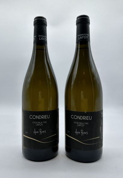 null 2 bouteilles CONDRIEU "Aux Ruses", Domaine Lafoy 2017