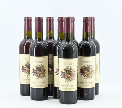 8 bouteilles de vin rouge Italie, Passito...