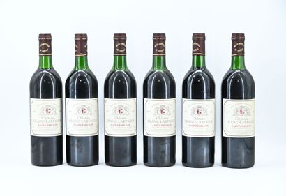 null 6 bts Château Franc-Lartigue 1987 Saint Emilion