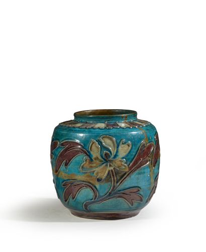 null CHINE, Dynastie MING, (1368 - 1644), FIN XVE/DEBUT XVIE SIECLE	
Petit pot en...