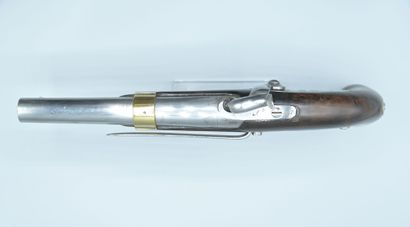 null Regulation pistol model 1837 of Marine. Lock marked "Manufacture Royale de Tulle"....