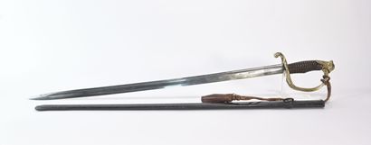 null Sabre modèle 1845/1855 avec sa dragonne de service