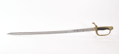 null Lot including :
-Naval officer saber model 1837
-Saber lighter type An XI (...