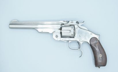 null Rare revolver en Cal. 44. Fabrication SMITH ET WESSON modèle RUSSIAN. Marquages...