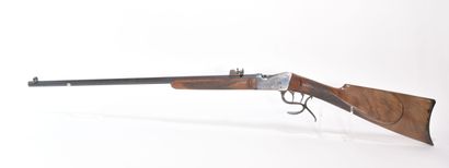 null Shooting rifle. Martini Henry type loading system. Stetcher trigger. Octagonal...
