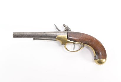 null Regulation pistol Model 1777. Lock marked Saint Etienne. Barrel dated 78. Without...