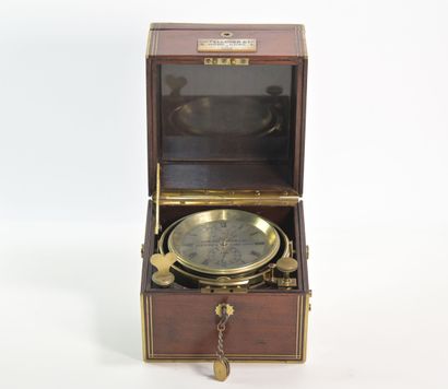 null Chronomètre de Marine George Falconer & Co. London - Hong Kong. N° J 5658. Cadran...