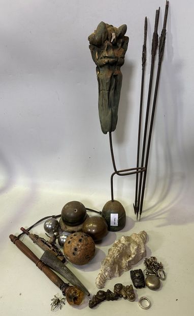 null Olivier MATTEI
objets divers et sculptures 
Technique mixte
