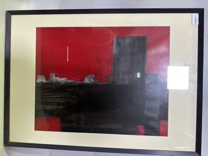 null Olivier MATTEI
Cheminée fond rouge, 2008
Technique mixte
49x38,5