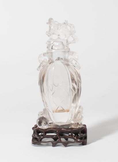 Chine - XXe siècle
Vase en cristal de roche...