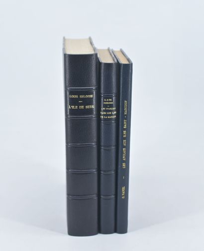 [Iles Anglo-Normandes] Ensemble de 3 volumes...
