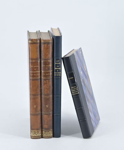 null [Le Havre - Eglises] Set of 3 works in 4 bound volumes:
- COCHET. Les Eglises...