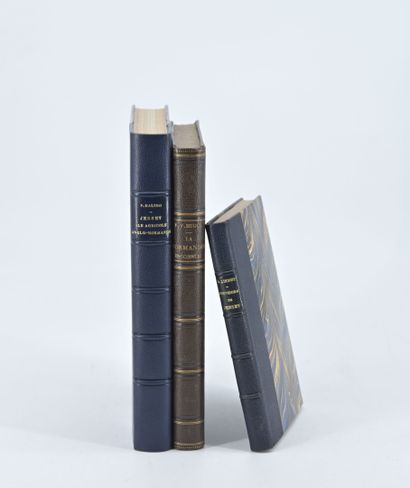 [Iles Anglo-Normandes] Ensemble de 3 volumes...