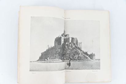 null [Le Mont Saint-Michel] Paul GOUT. Set of 2 bound books:
- Le Mont Saint-Michel....