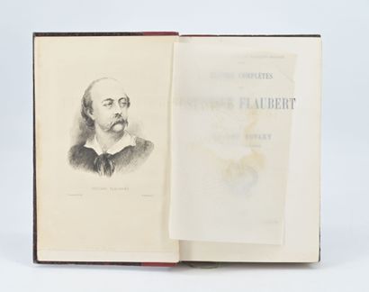 null Gustave FLAUBERT.
OEuvres complètes.
Paris, Quantin, 1885, 8 volumes in-8 bound...