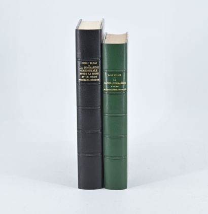 [Géographie] Ensemble de 2 volumes reliés...