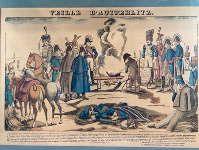 null 3 gravures sur les campagnes de Napoléon
- Veille d'Austerlitz
- Passage de...
