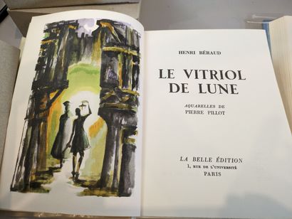 null LOT DE LIVRES :
OEuvres de COLETTE. Flammarion. N vol. illustrés sous emboitage
Henri...